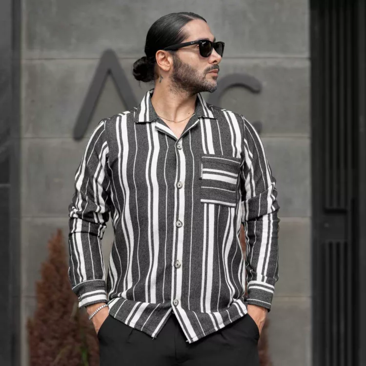 پیراهن مردانه پشمی کد 27837