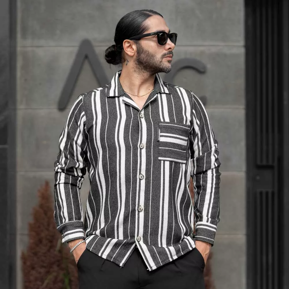 پیراهن مردانه پشمی کد 27837