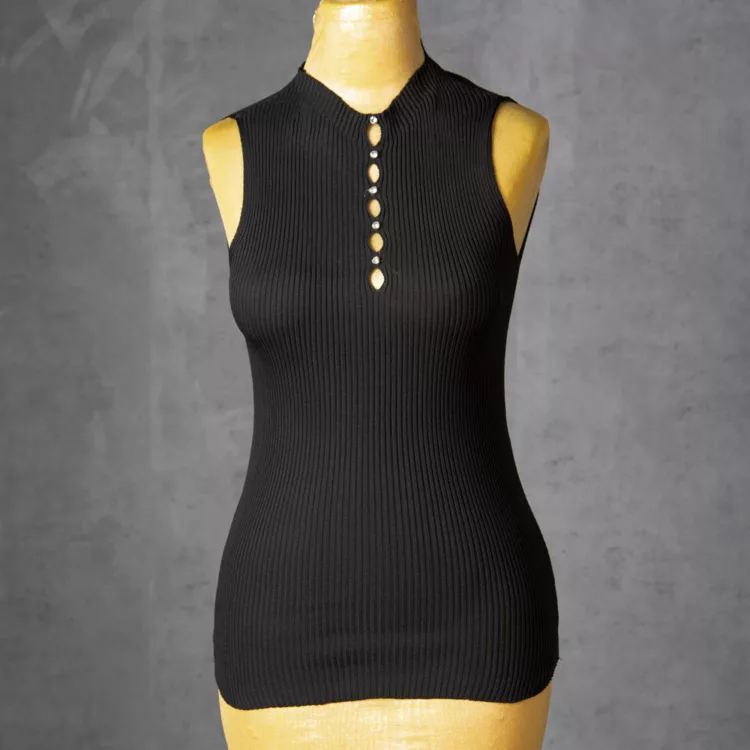 تاپ بافتی دخترانه کد 27686