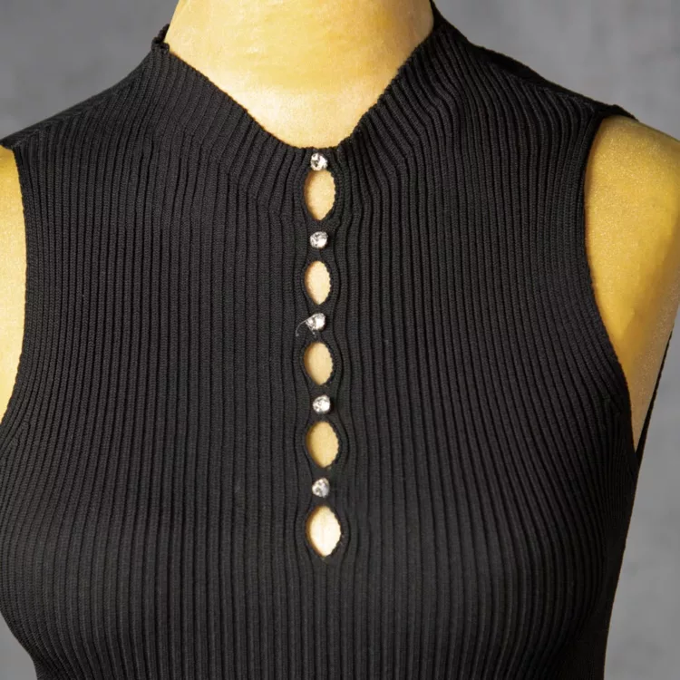 تاپ بافتی دخترانه کد 27686