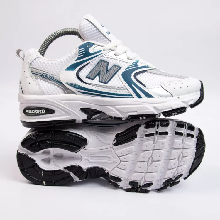 کتانی دخترانه نیوبالانس 530 سفید کد 27896