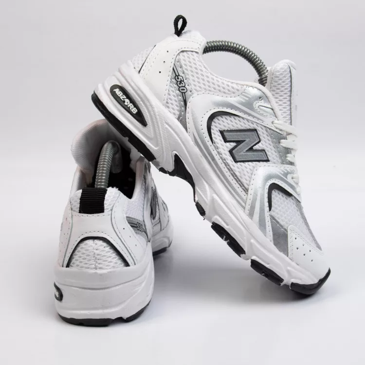 کتانی دخترانه نیوبالانس 530 سفید کد 27899