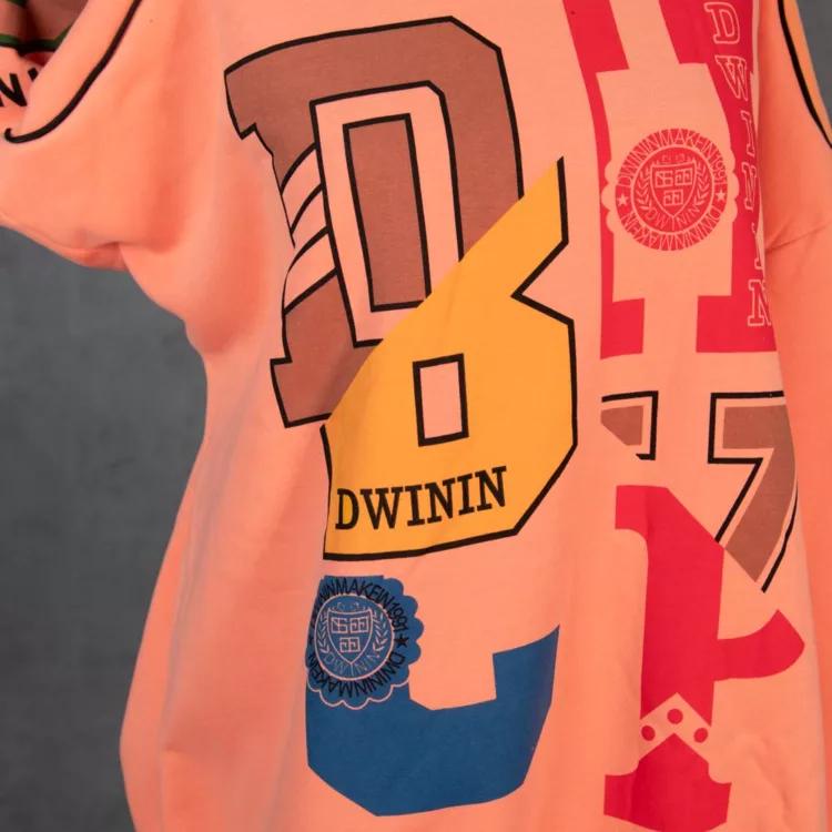 تیشرت دورس دخترانه کد 27449