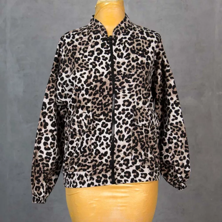 بامبر دخترانه پلنگی کد 27934