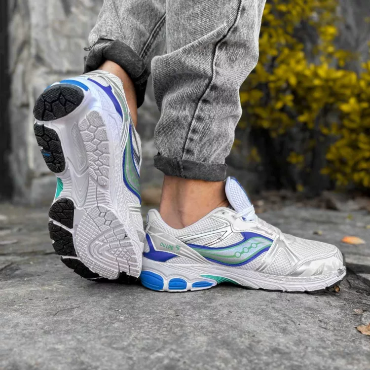کتانی مردانه Saucony سفید کد 27890