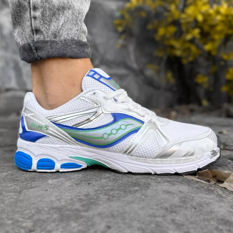 کتانی مردانه Saucony سفید کد 27890