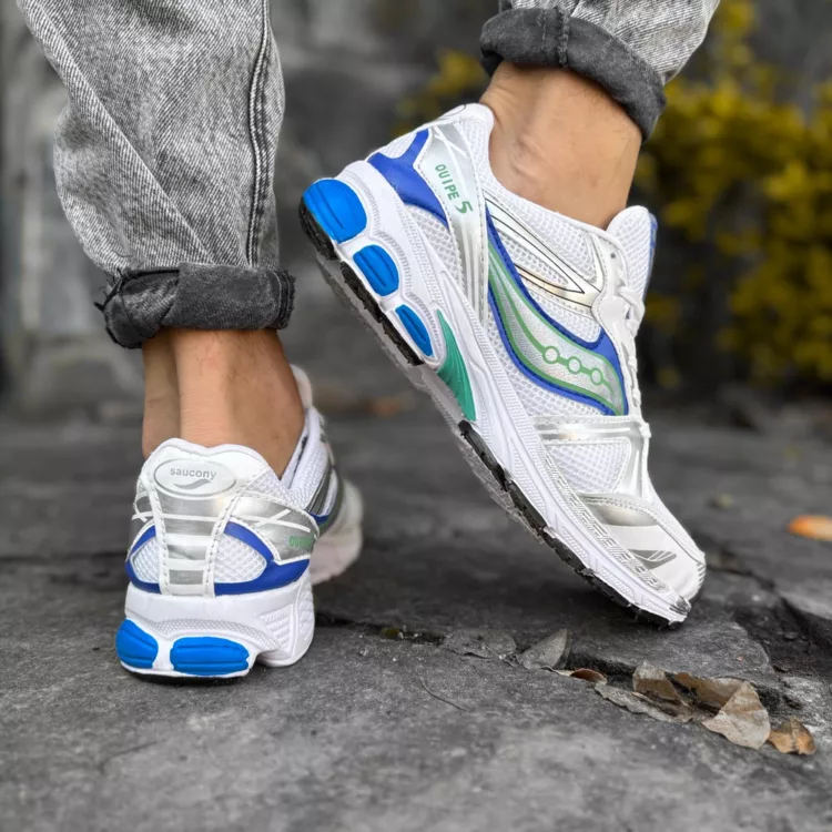 کتانی مردانه Saucony سفید کد 27890