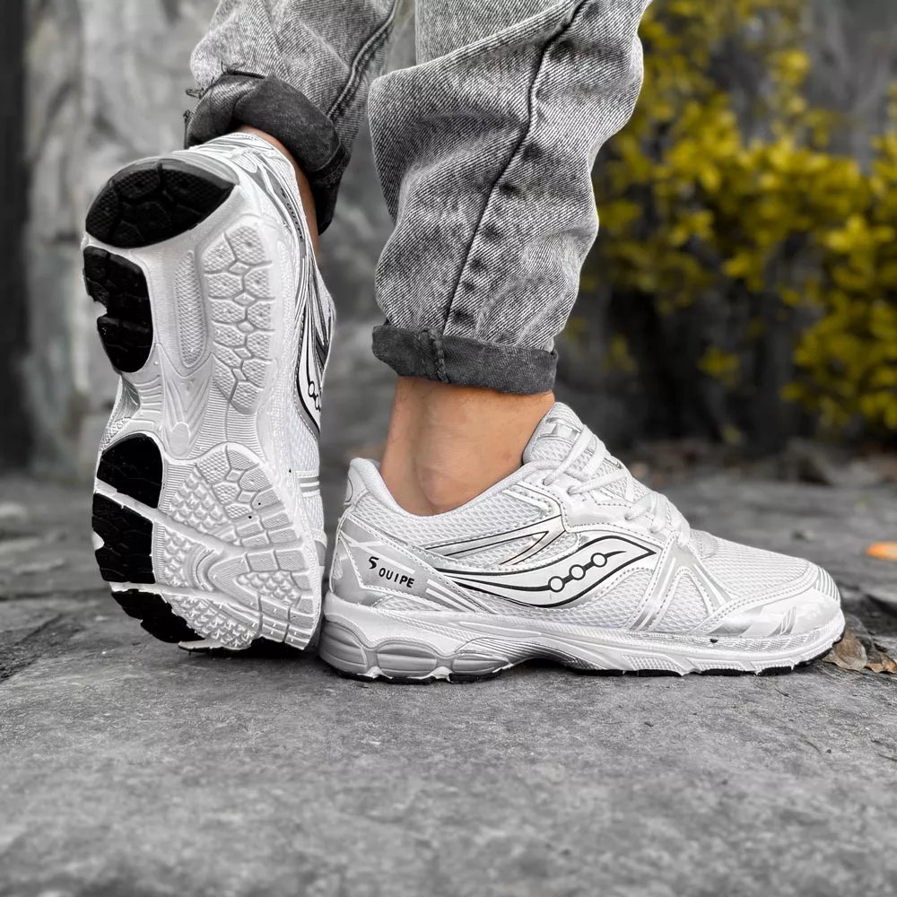 کتانی مردانه Saucony سفید کد 27887