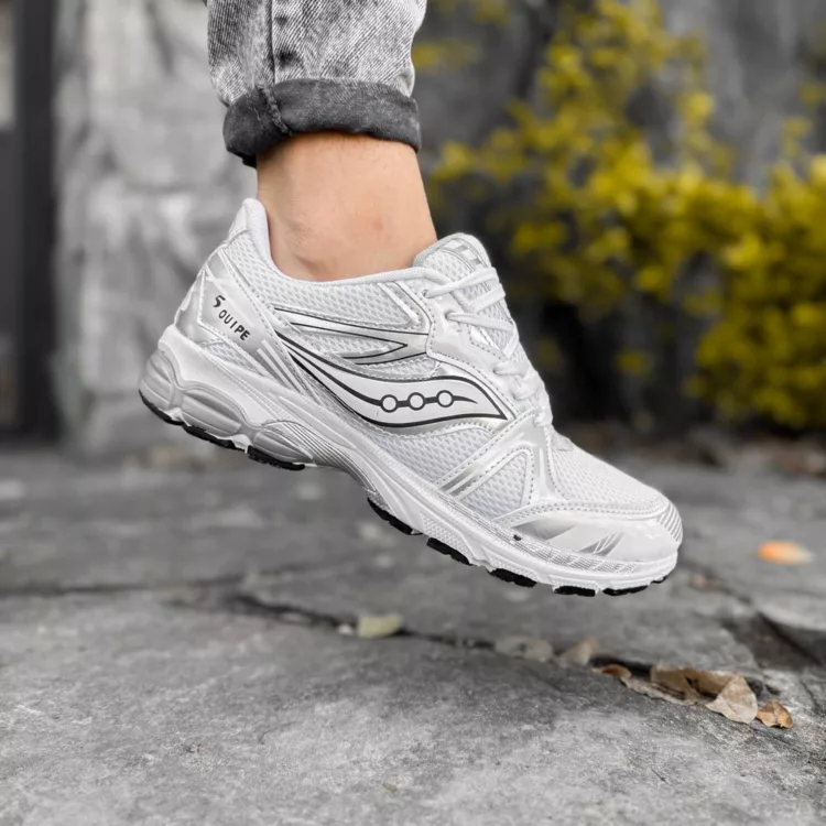 کتانی مردانه Saucony سفید کد 27887