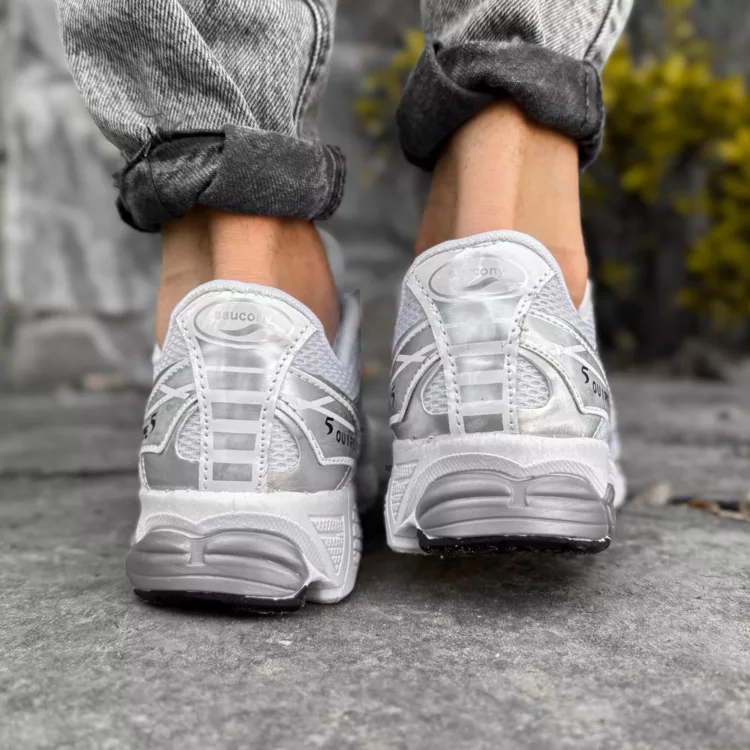 کتانی مردانه Saucony سفید کد 27887