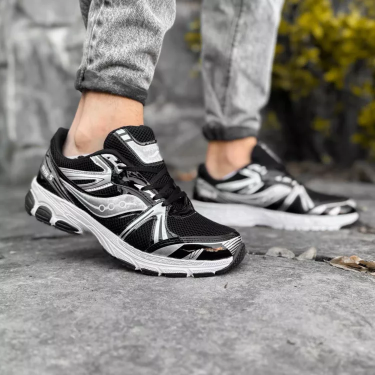 کتانی مردانه Saucony مشکی کد 27891