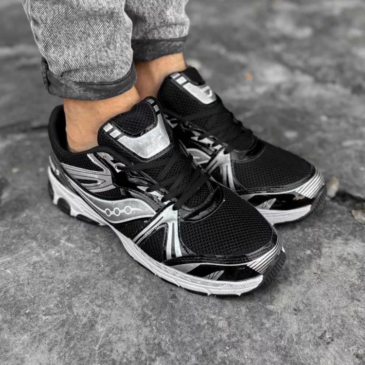 کتانی مردانه Saucony مشکی کد 27891