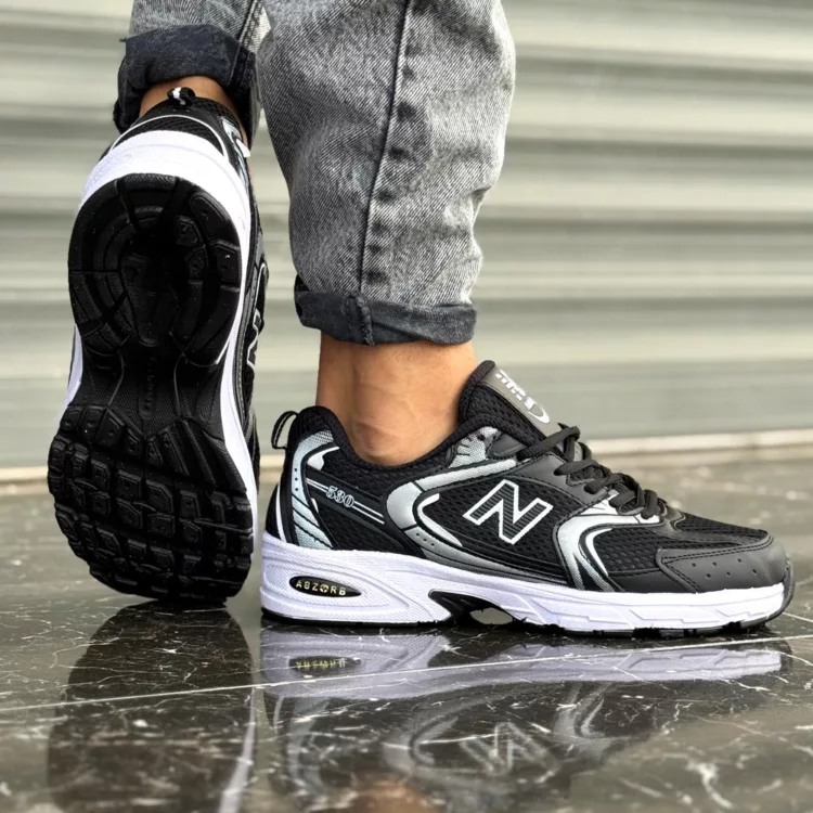 کتانی مردانه نیوبالانس 530 مشکی کد 27901