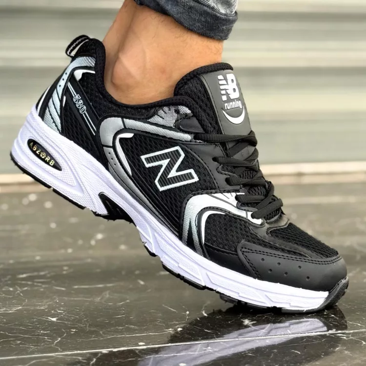 کتانی مردانه نیوبالانس 530 مشکی کد 27901