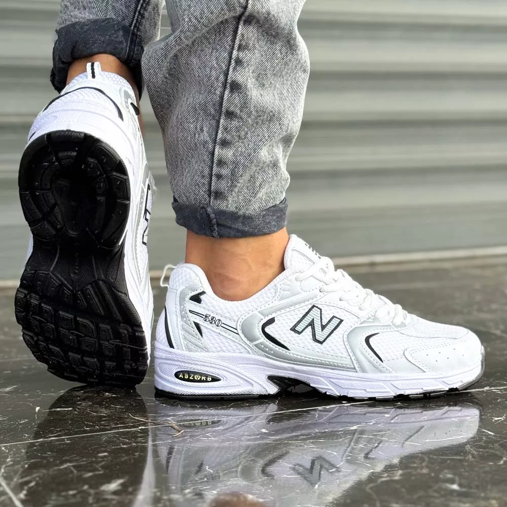 کتانی مردانه نیوبالانس 530 سفید کد 27900