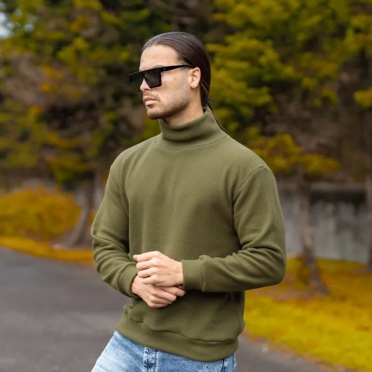 تیشرت مردانه یقه اسکی کد 27776