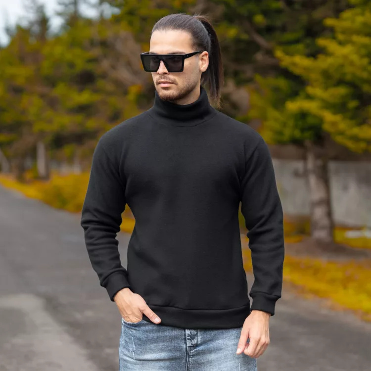 تیشرت مردانه یقه اسکی کد 27776