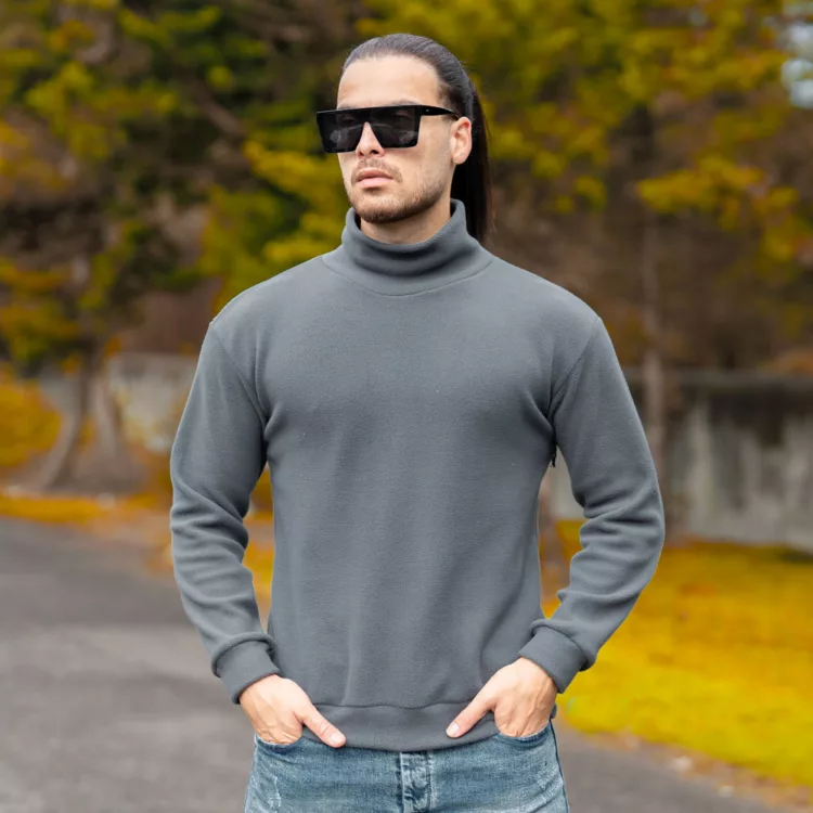 تیشرت مردانه یقه اسکی کد 27776