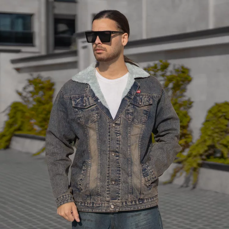 کت جین مردانه گازوئیلی کد 27943