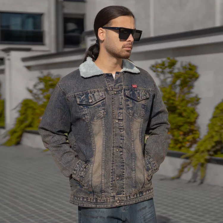 کت جین مردانه گازوئیلی کد 27943