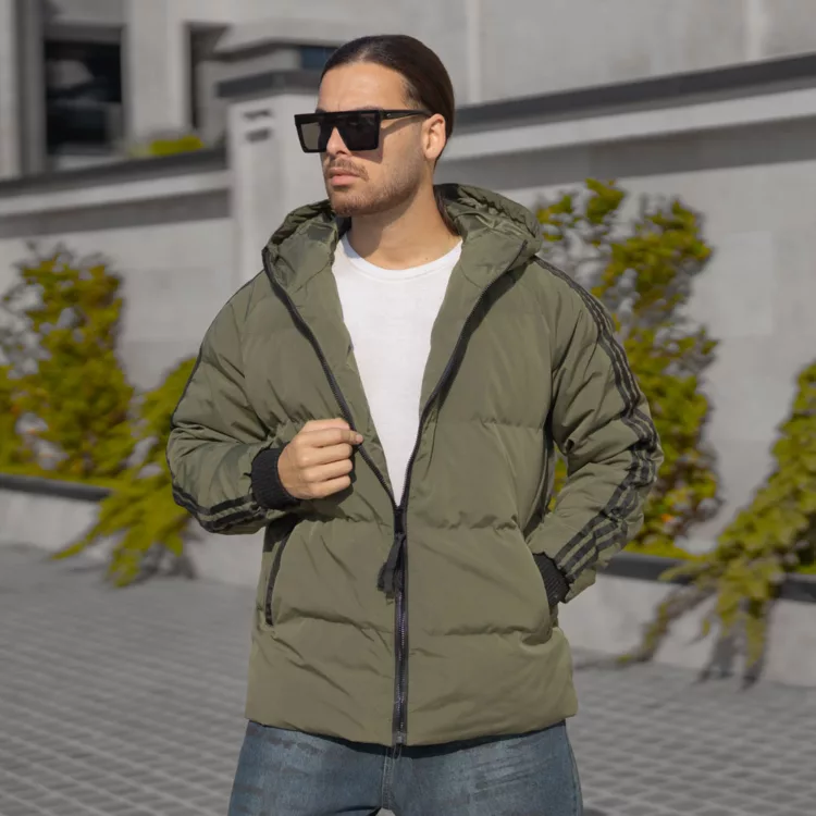 کاپشن کلاهدار مردانه کد 27916