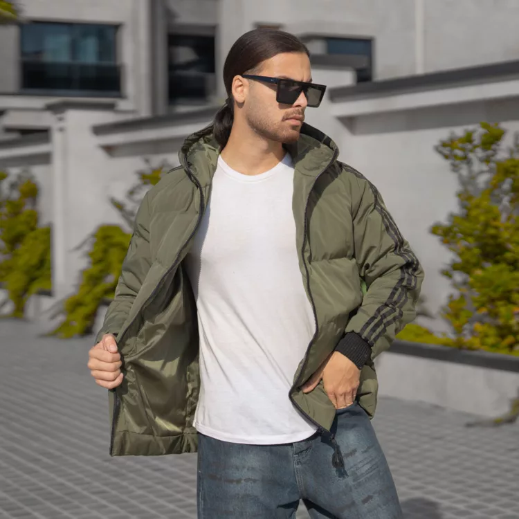 کاپشن کلاهدار مردانه کد 27916