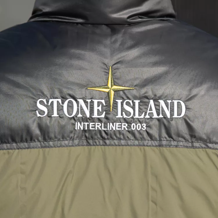 کاپشن مردانه استون آیلند زیتونی کد 27948