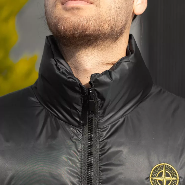 کاپشن مردانه استون آیلند مشکی کد 27946