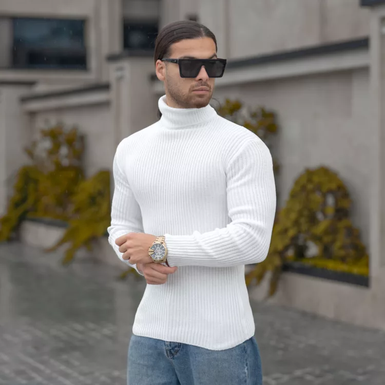 بافت مردانه یقه اسکی کد 23776