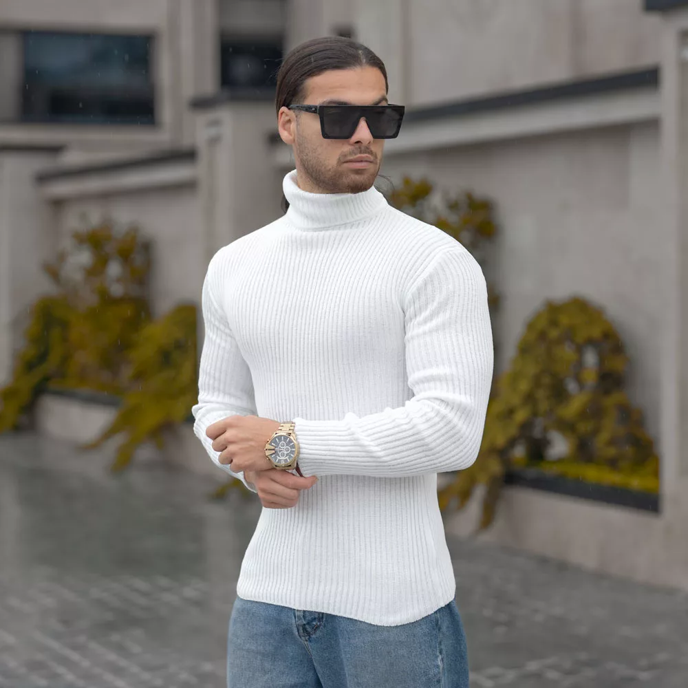 بافت مردانه یقه اسکی کد 23776