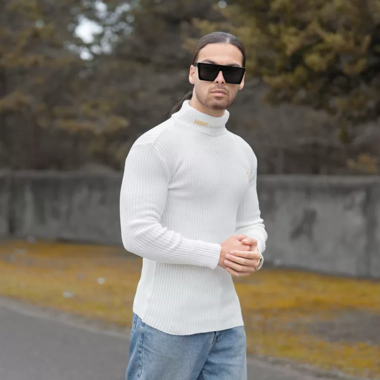 بافت مردانه یقه اسکی مازراتی کد 17756