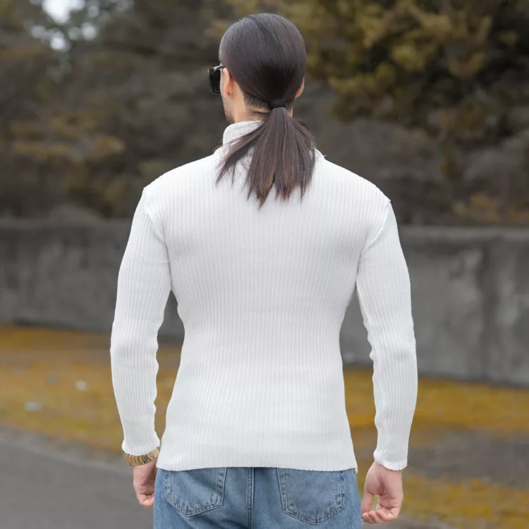 بافت مردانه یقه اسکی مازراتی کد 17756