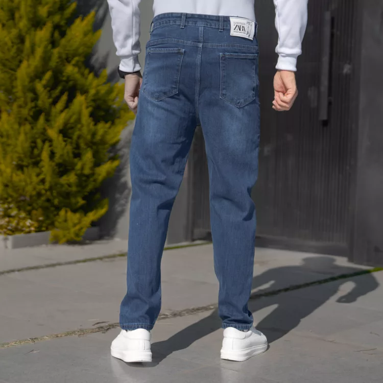 شلوار جین مردانه آبی تیره کد 27998