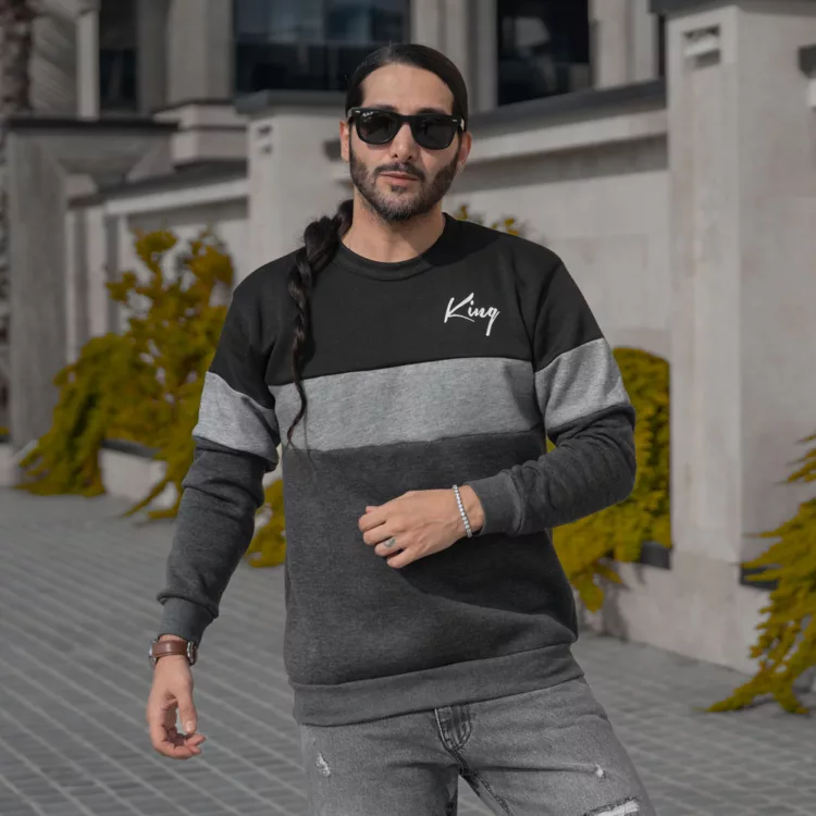 تیشرت دورس مردانه کینگ کد 28008