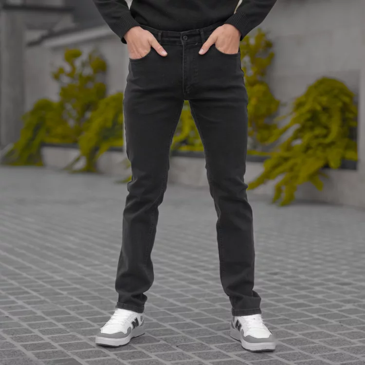 شلوار جین مردانه مشکی کد 28025