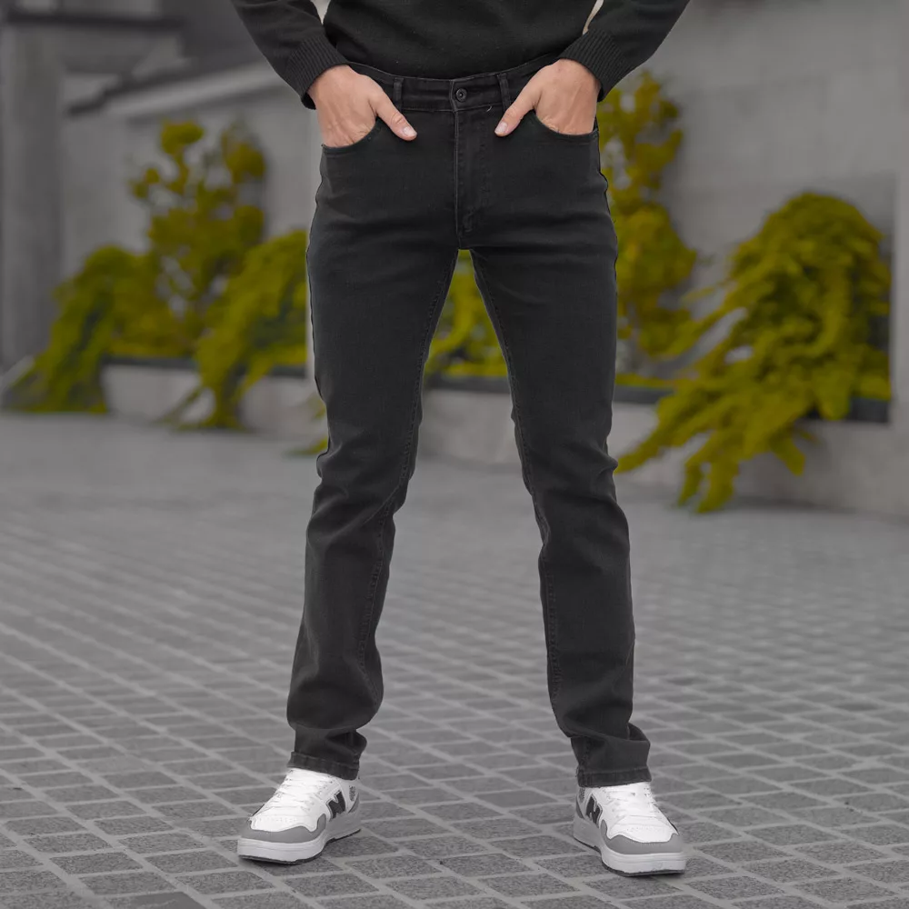 شلوار جین مردانه مشکی کد 28025