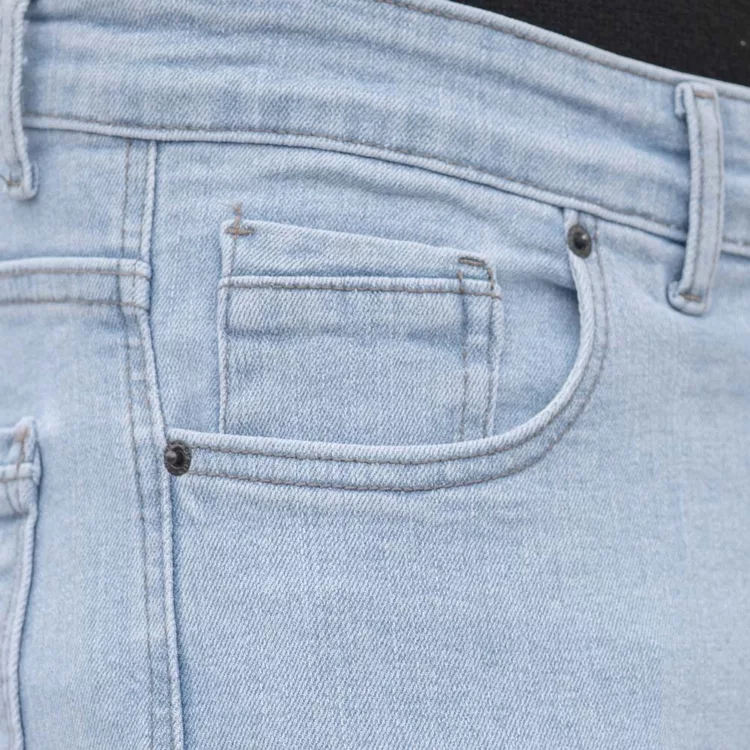 شلوار جین مردانه آبی روشن کد 28024