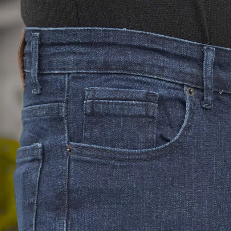 شلوار جین مردانه سرمه ای کد 28023