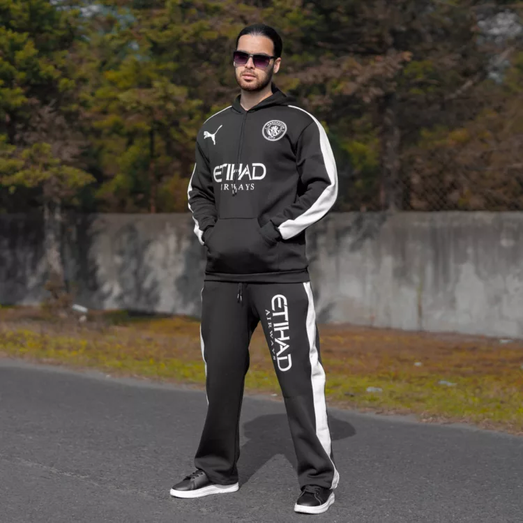 ست هودی و شلوار مردانه منچستر سیتی کد 28035