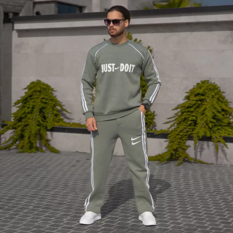 ست تیشرت و شلوار مردانه نایک کد 28077