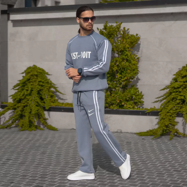 ست تیشرت و شلوار مردانه نایک کد 28077