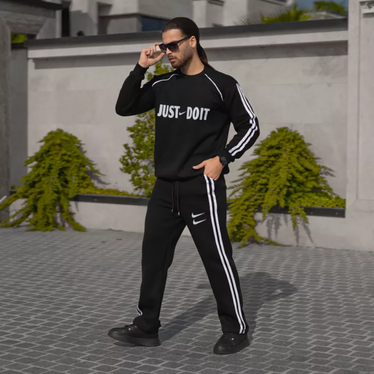 ست تیشرت و شلوار مردانه نایک کد 28077