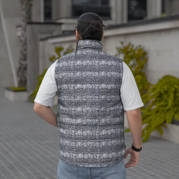 پافر مردانه پوست ماری کد 28101