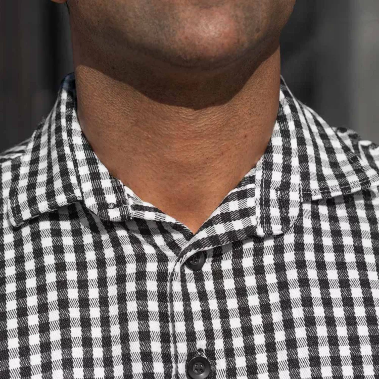 پیراهن چهارخانه مردانه کد 28110