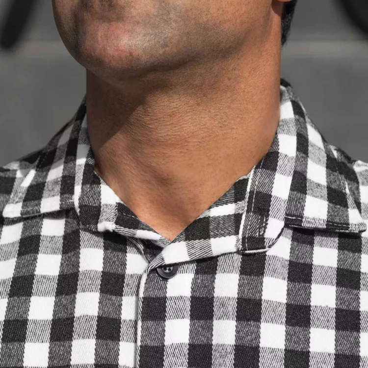 پیراهن چهارخانه مردانه کد 28111