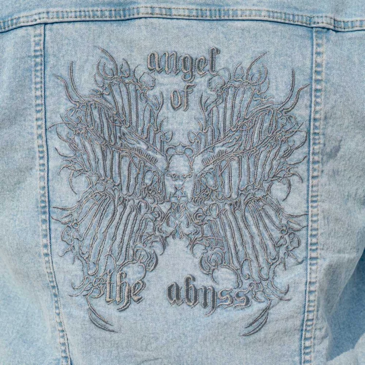 کت جین مردانه آبی روشن کد 28155