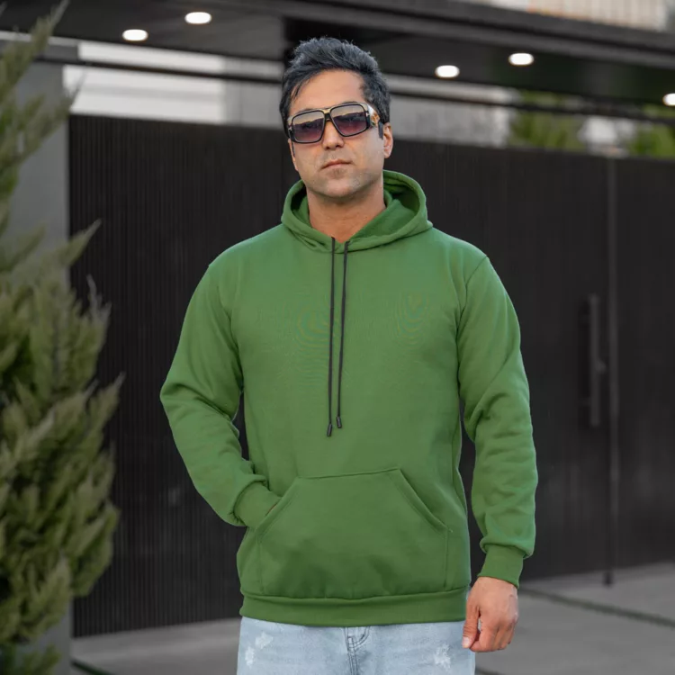 هودی مردانه ساده کد 28173