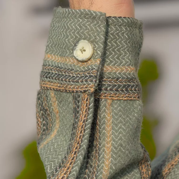 پیراهن مردانه پشمی سدری کد 28204