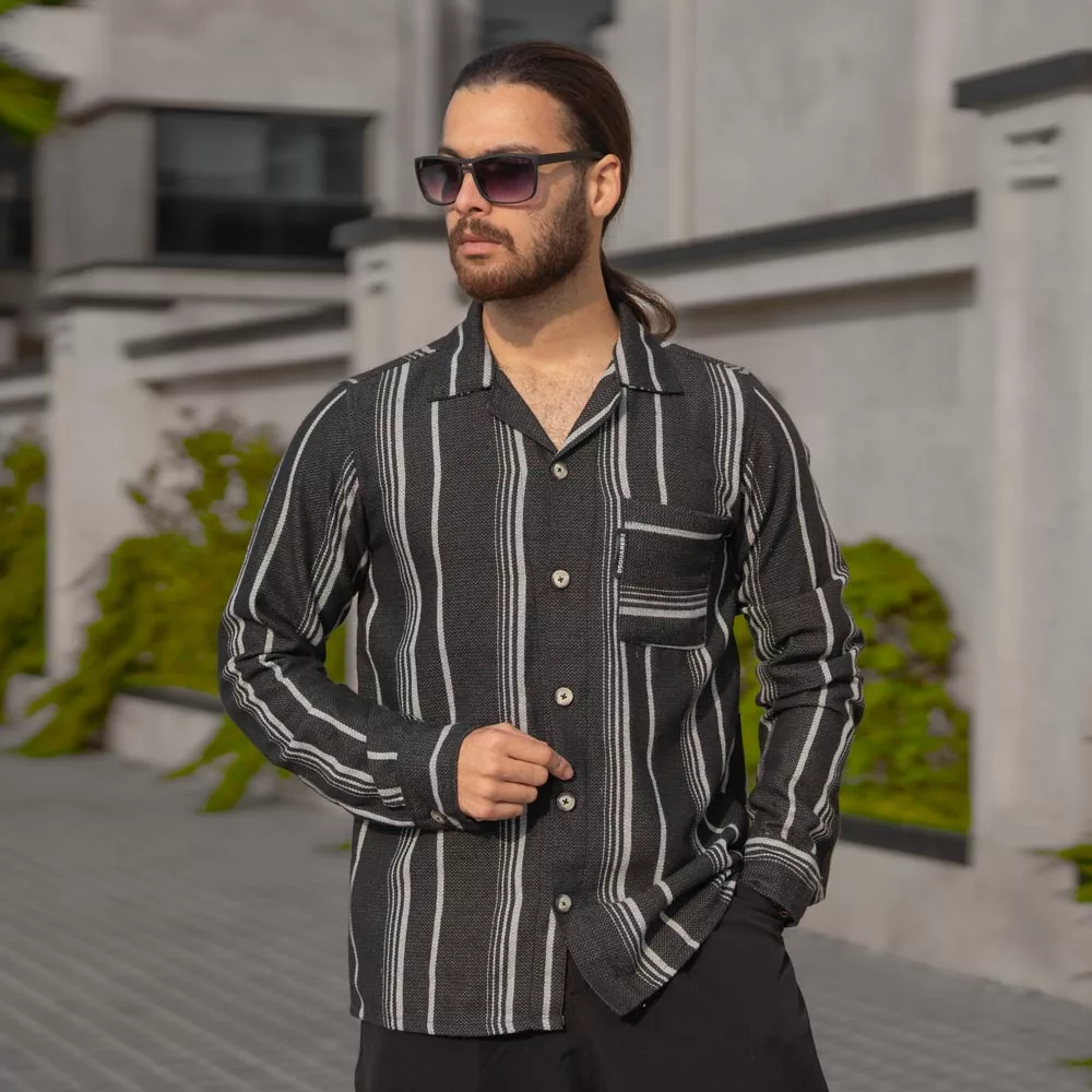 پیراهن مردانه پشمی کد 28203