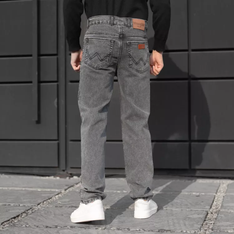 شلوار جین مردانه ذغالی کد 28227